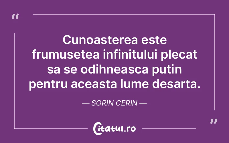 Citat Sorin Cerin - citate spiritualitate