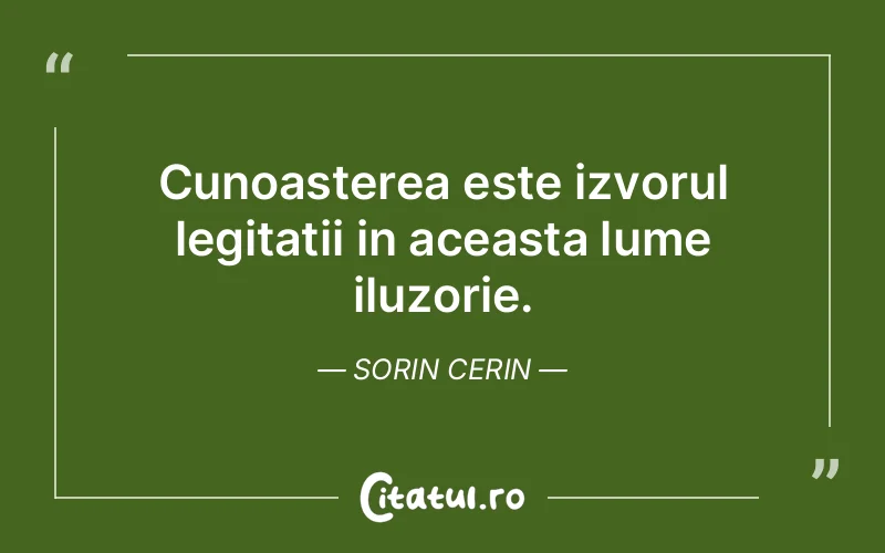 Citat Sorin Cerin - citate spiritualitate