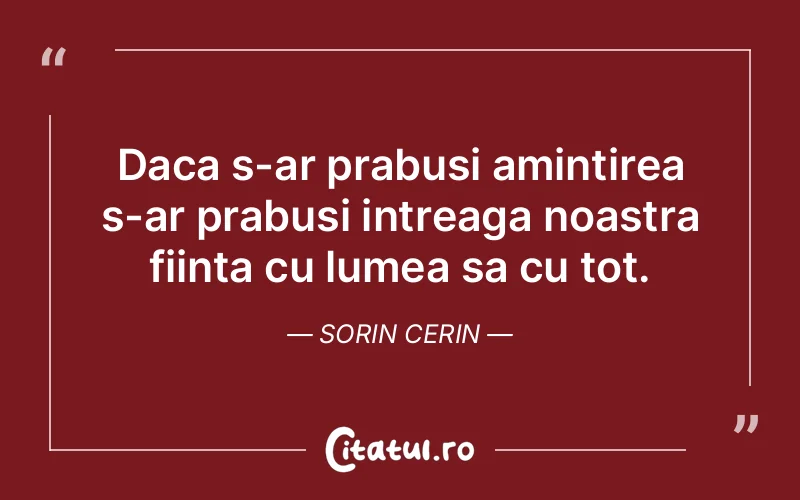 Citat Sorin Cerin - citate spiritualitate