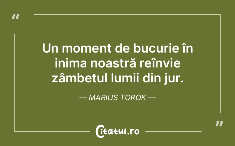 Citat Marius Torok - citate spiritualitate