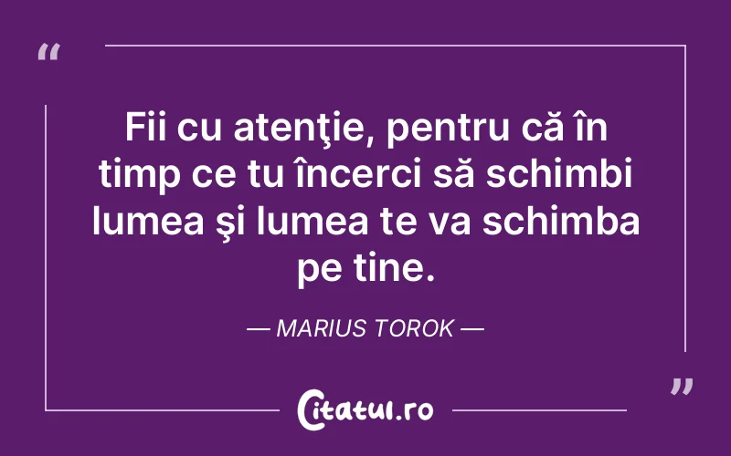 Citat Marius Torok - citate spiritualitate
