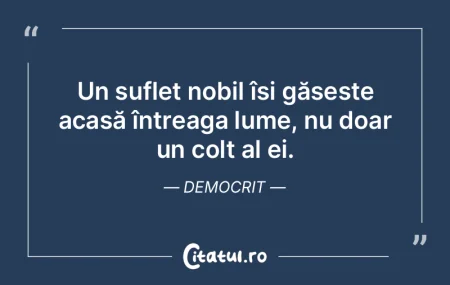 Un suflet nobil își găsește acasă �...