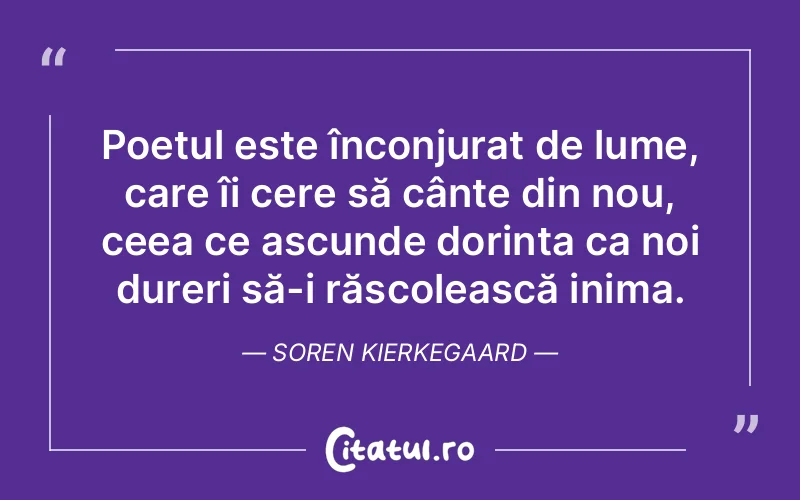 Citat Soren Kierkegaard - citate spiritualitate