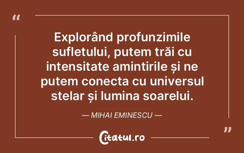 Citat Mihai Eminescu - citate spiritualitate