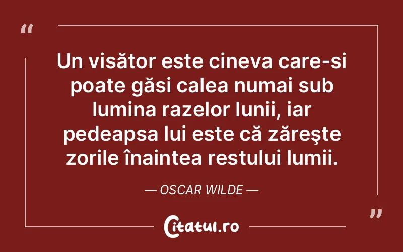 Citat Oscar Wilde - citate spiritualitate