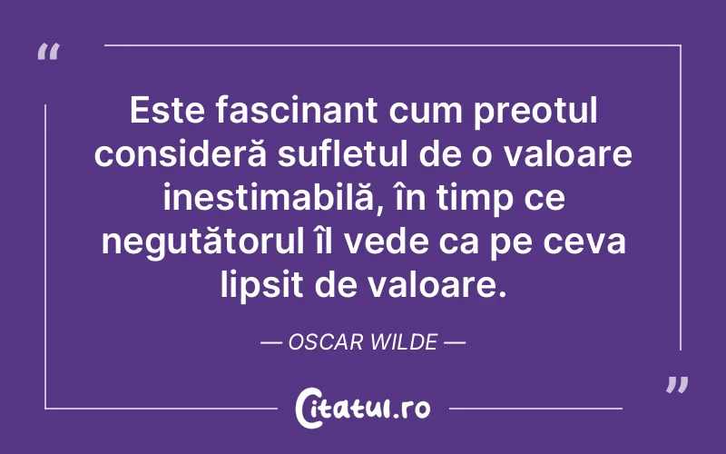 Citat Oscar Wilde - citate spiritualitate