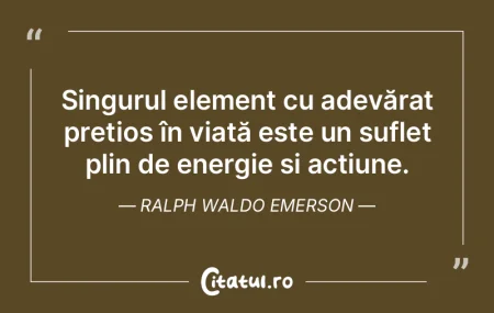 Singurul element cu adevărat prețios �...