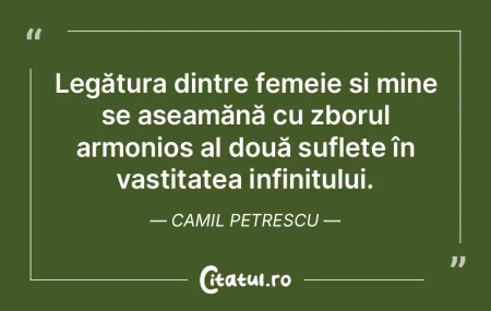 Legătura dintre femeie și mine se asea...