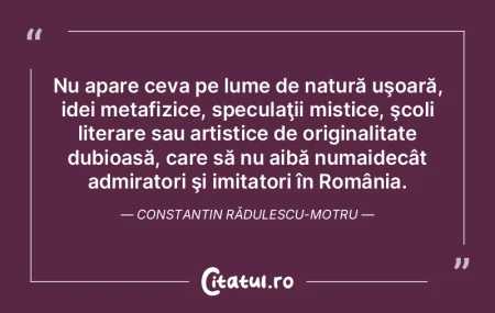 Nu apare ceva pe lume de natură uÅŸoarÄ... Nu apare ceva pe lume de natură uÅŸoarÄ...