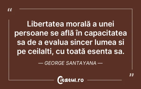 Libertatea morală a unei persoane se af... Libertatea morală a unei persoane se af...