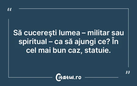 Să cucereşti lumea – militar sau spi... Să cucereşti lumea – militar sau spi...