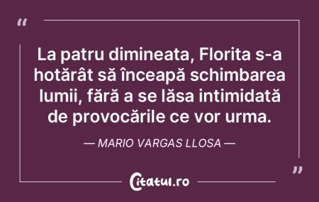 La patru dimineaÈ›a, Florita s-a hotărÃ... La patru dimineaÈ›a, Florita s-a hotărÃ...