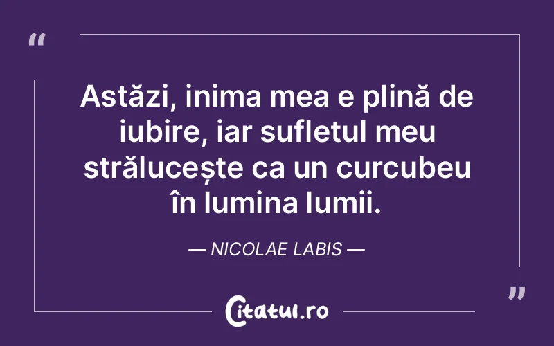 Citat Nicolae Labis - citate spiritualitate