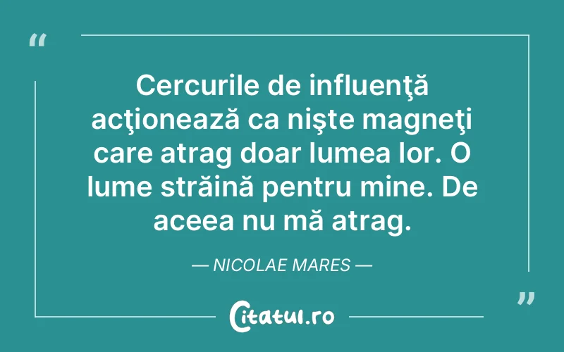 Citat Nicolae Mares - citate spiritualitate