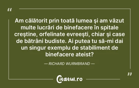 Am călătorit prin toată lumea şi am ...