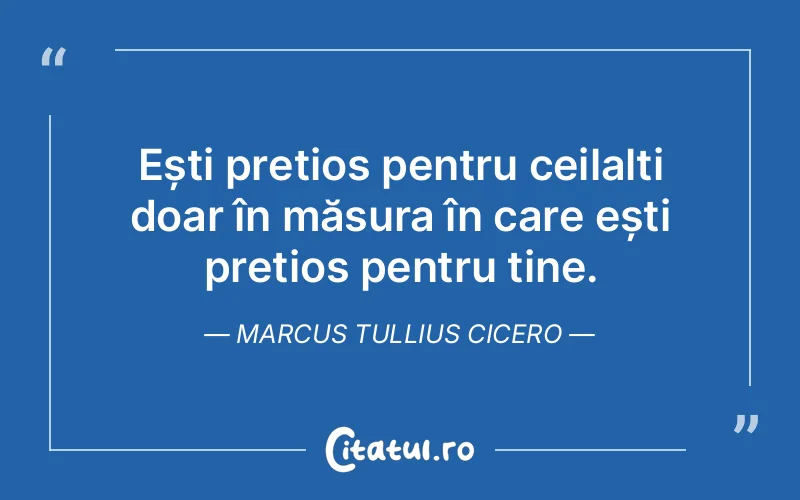 Citat Marcus Tullius Cicero - citate spiritualitate