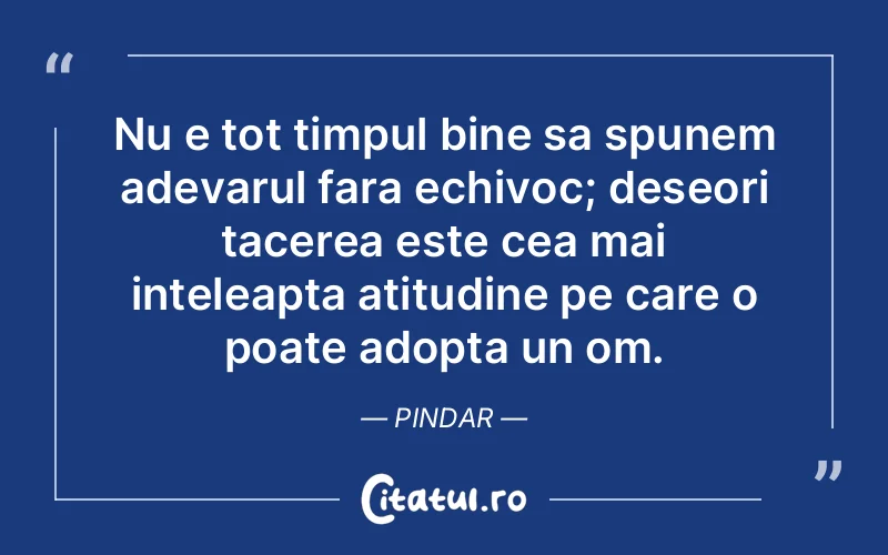 Citat Pindar - citate spiritualitate