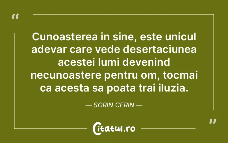 Citat Sorin Cerin - citate spiritualitate