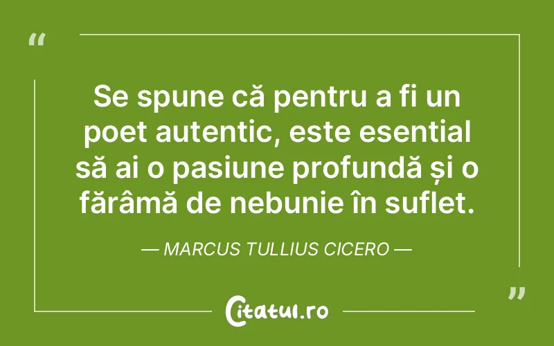 Citat Marcus Tullius Cicero - citate spiritualitate