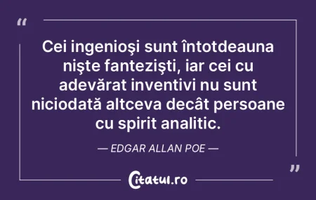 Cei ingenioşi sunt întotdeauna nişte ... Cei ingenioşi sunt întotdeauna nişte ...