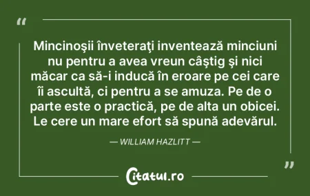 Mincinoşii înveteraţi inventează min...