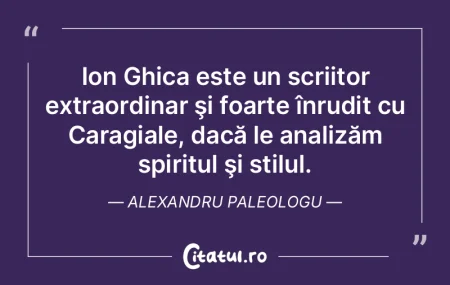Ion Ghica este un scriitor extraordinar ... Ion Ghica este un scriitor extraordinar ...