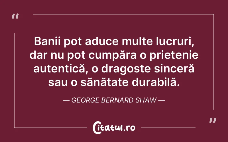 Citat George Bernard Shaw - citate spiritualitate