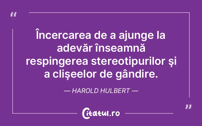 Citat Harold Hulbert - citate spiritualitate