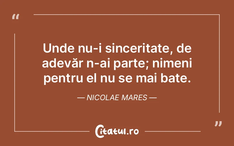 Citat Nicolae Mares - citate spiritualitate