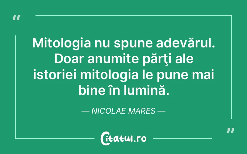 Citat Nicolae Mares - citate spiritualitate