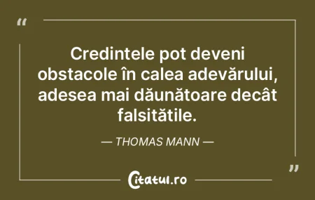 Credințele pot deveni obstacole în cal... Credințele pot deveni obstacole în cal...