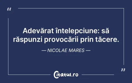 Adevărat înțelepciune: să răspunzi ... Adevărat înțelepciune: să răspunzi ...