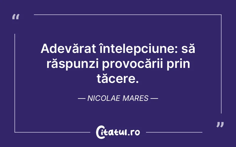Citat Nicolae Mares - citate spiritualitate