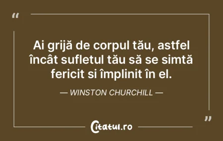 Ai grijă de corpul tău, astfel încât... Ai grijă de corpul tău, astfel încât...