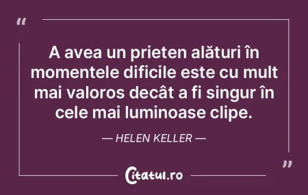 A avea un prieten alături în momentele... A avea un prieten alături în momentele...