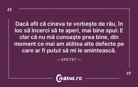 Dacă afli că cineva te vorbeÅŸte de rÄ... Dacă afli că cineva te vorbeÅŸte de rÄ...