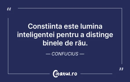 Conștiința este lumina inteligenței p... Conștiința este lumina inteligenței p...