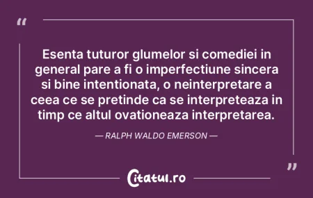 Esenta tuturor glumelor si comediei in g... Esenta tuturor glumelor si comediei in g...