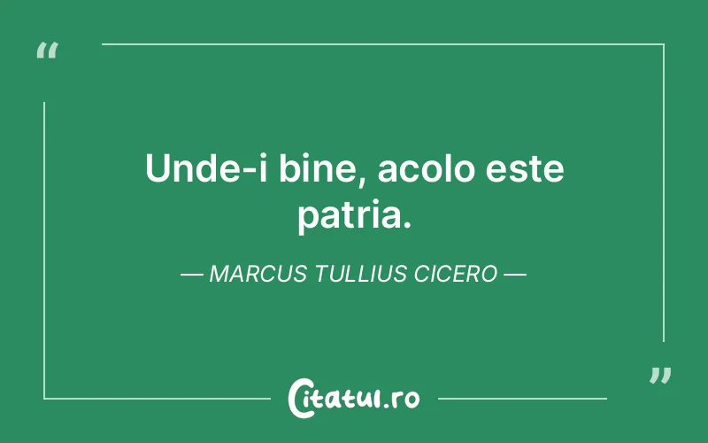Citat Marcus Tullius Cicero - citate spiritualitate