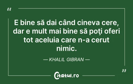 E bine să dai când cineva cere, dar e ... E bine să dai când cineva cere, dar e ...
