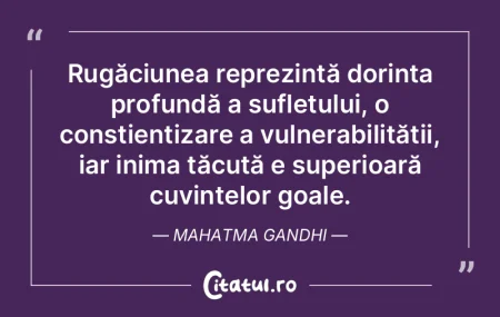 Rugăciunea reprezintă dorința profund... Rugăciunea reprezintă dorința profund...