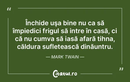 Închide uşa bine nu ca să împiedici ... Închide uşa bine nu ca să împiedici ...