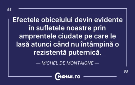 Efectele obiceiului devin evidente în s... Efectele obiceiului devin evidente în s...