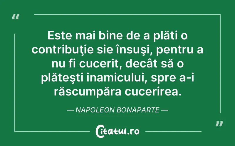 Citat Napoleon Bonaparte - citate spiritualitate