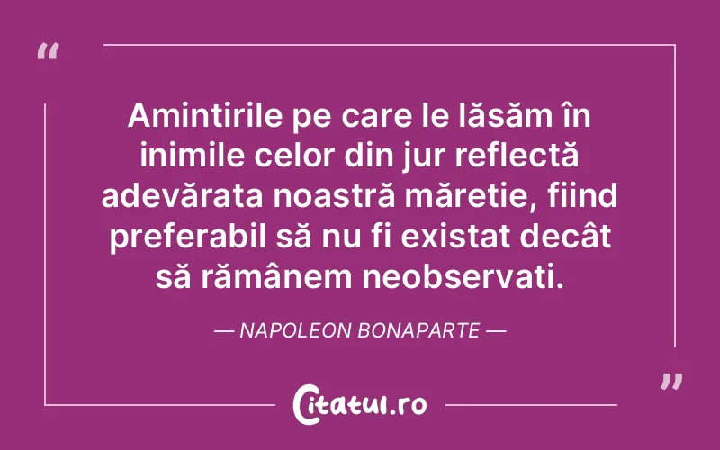Citat Napoleon Bonaparte - citate spiritualitate