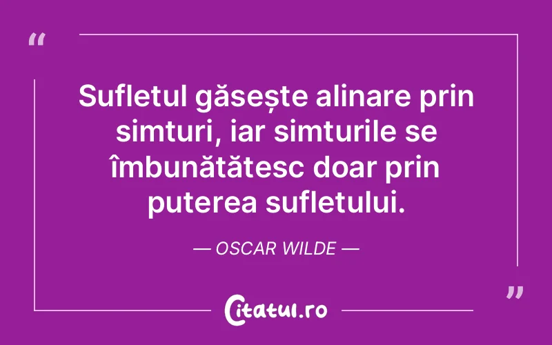 Citat Oscar Wilde - citate spiritualitate