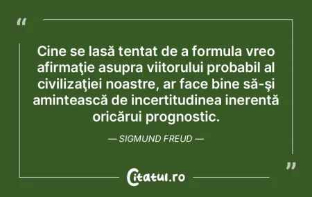Cine se lasă tentat de a formula vreo a... Cine se lasă tentat de a formula vreo a...