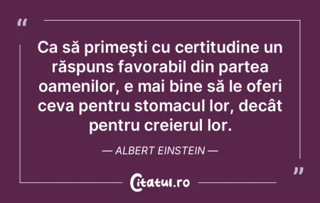 Ca să primeşti cu certitudine un răsp... Ca să primeşti cu certitudine un răsp...