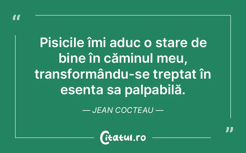 Citat Jean Cocteau - citate spiritualitate