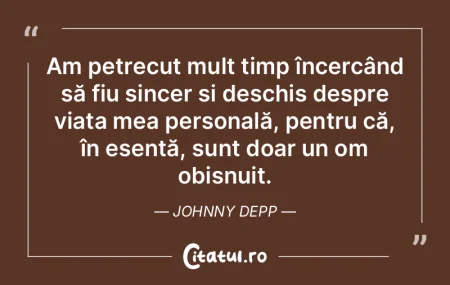 Am petrecut mult timp încercând să fi... Am petrecut mult timp încercând să fi...